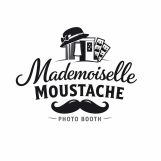 logo mademoiselle moustache photobooth